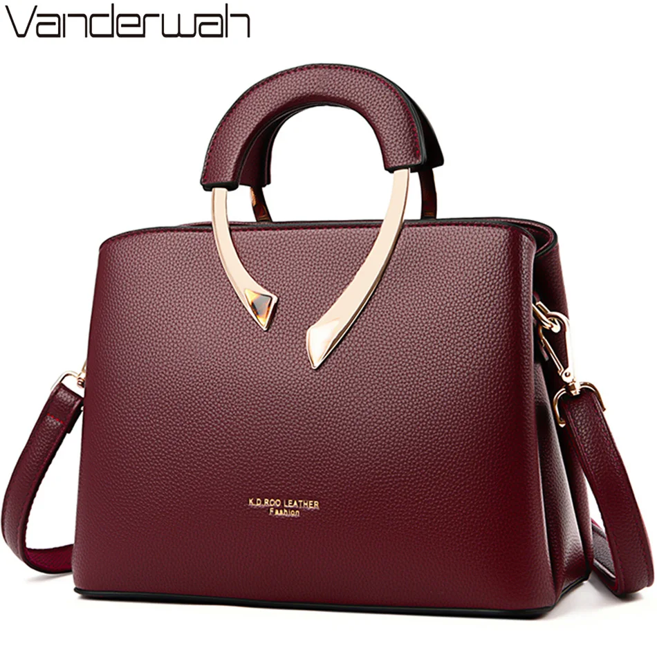 Luxury Bags Trend 2025 - GENUINE VANDERWAH Borsa casual in pelle