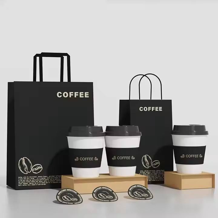 Luxury Bags In Store - Borse di Carta di Lusso Bianche