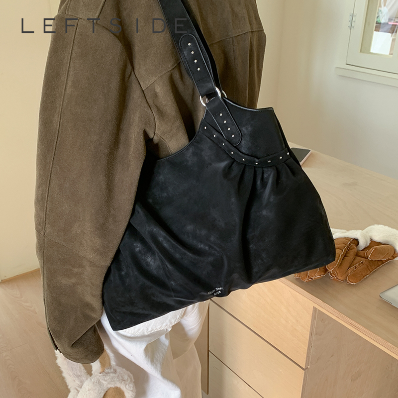 Luxury Bags Trend 2025 - LEFTSIDE Borsa a tracolla in pelle