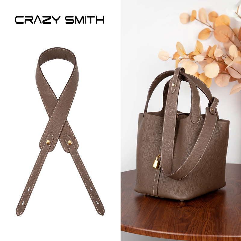 Luxury Bags Hermes - CRAZYSMITH Tracolla per borsa in vera