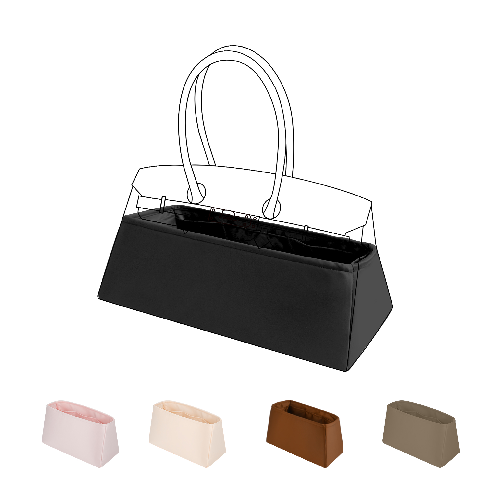 DGAZ Organizer per borsa in se - Luxury Bags Hermes recensione e prezzo