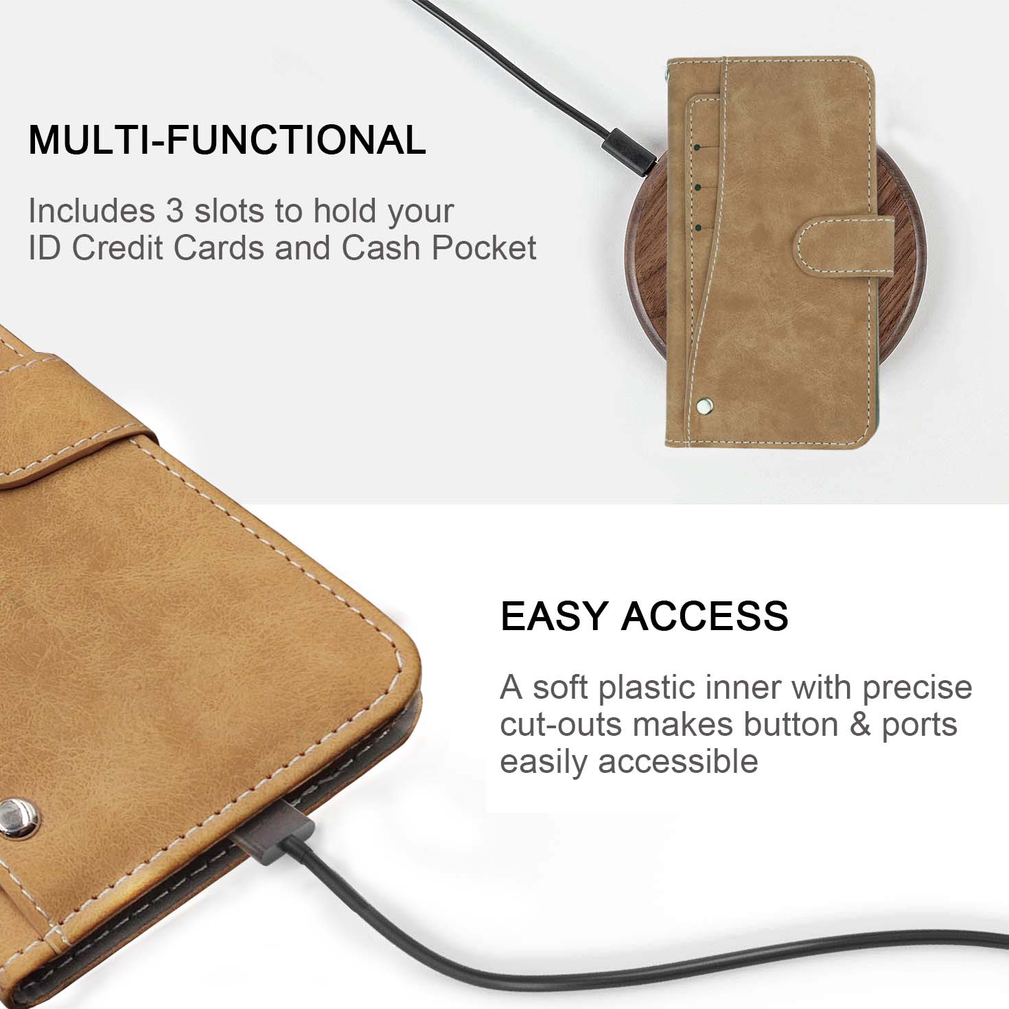 Portafoglio in pelle vintage U - Luxury Bags Quotes recensione e prezzo